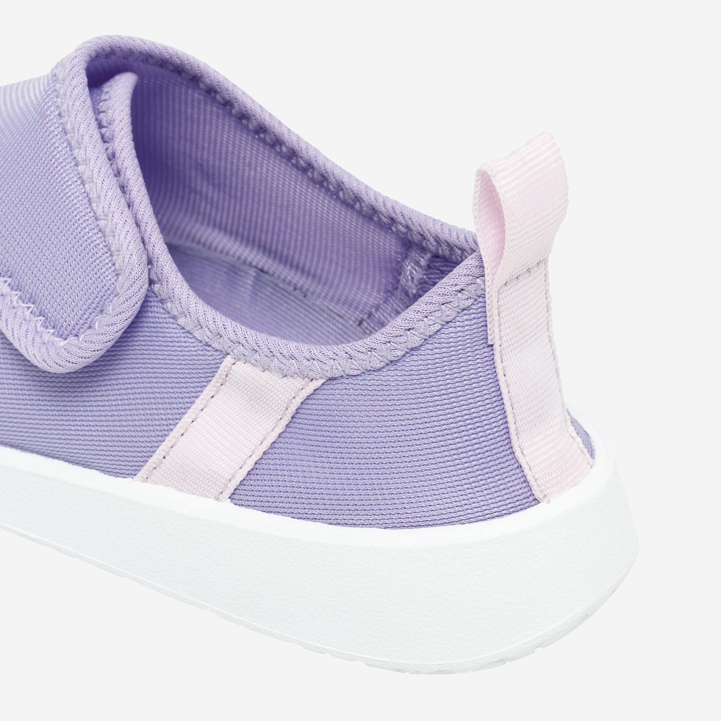 Children's water shoes with Velcro - Aquashoes 120 - Purple