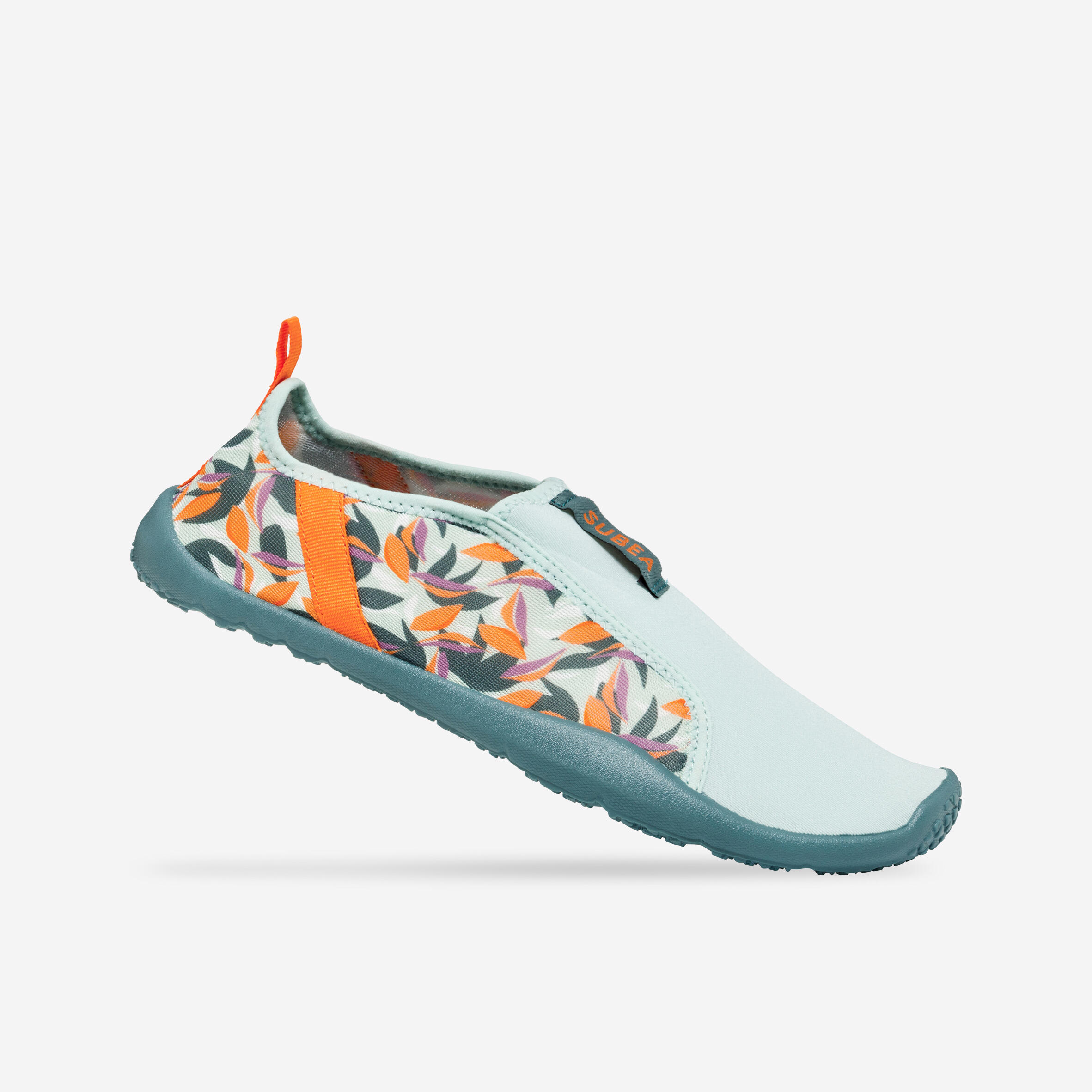 Adult’s elasticated water shoes - Aquashoes 120 Awake Leaf