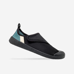 Chaussures aquatiques avec scractch Enfant - Aquashoes 120 - Noir