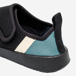 Chaussures aquatiques avec scractch Enfant - Aquashoes 120 - Noir