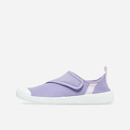 Kids aquashoes with rip-tab - Aquashoes 120 - violet