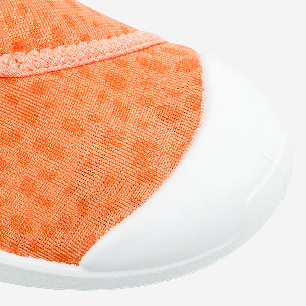 Detská obuv do vody Aquashoes 120 so suchým zipsom oranžová