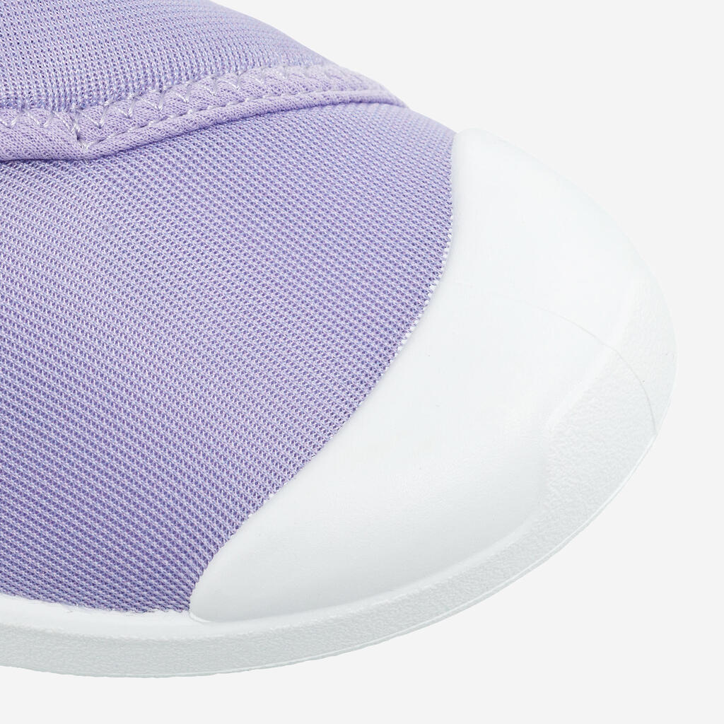 Chaussures aquatiques avec scratch Enfant - Aquashoes 120 abricot