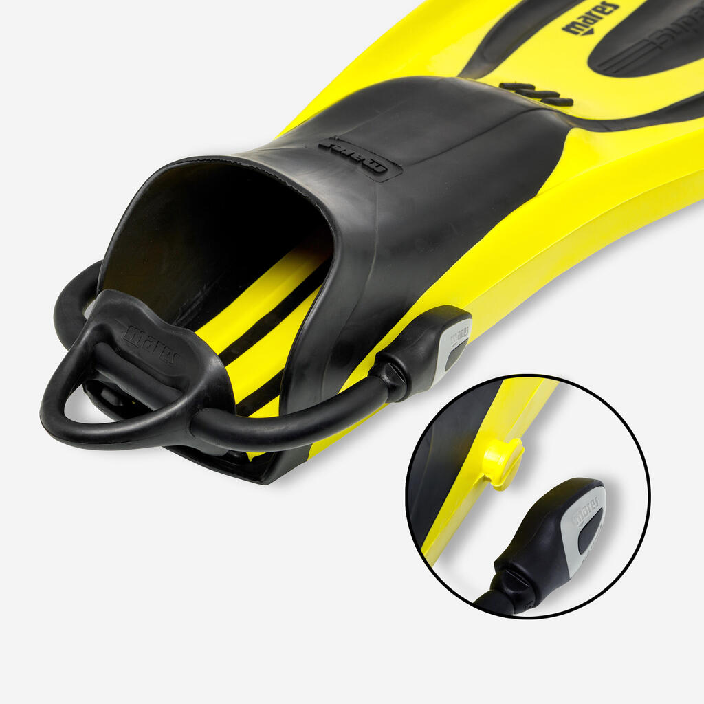 Fins MARES AVANTI SUPER CHANNEL Yellow