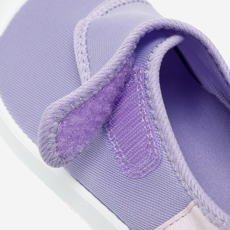 Chaussures aquatiques avec scratch Enfant - Aquashoes 120 violet