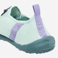 Adult's elasticated water shoes - Aquashoes 120 Eucalyptus