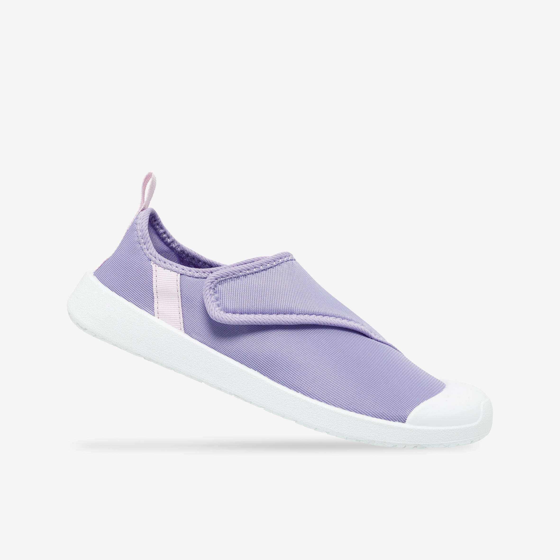 chaussures aquatiques avec scratch enfant - aquashoes 120 - violet - subea