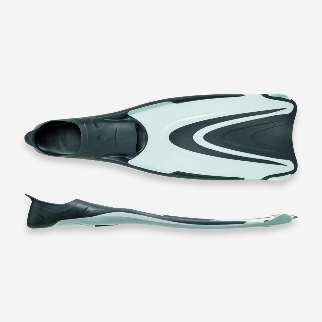 Palmes plongée - FF 500 Soft Kaki