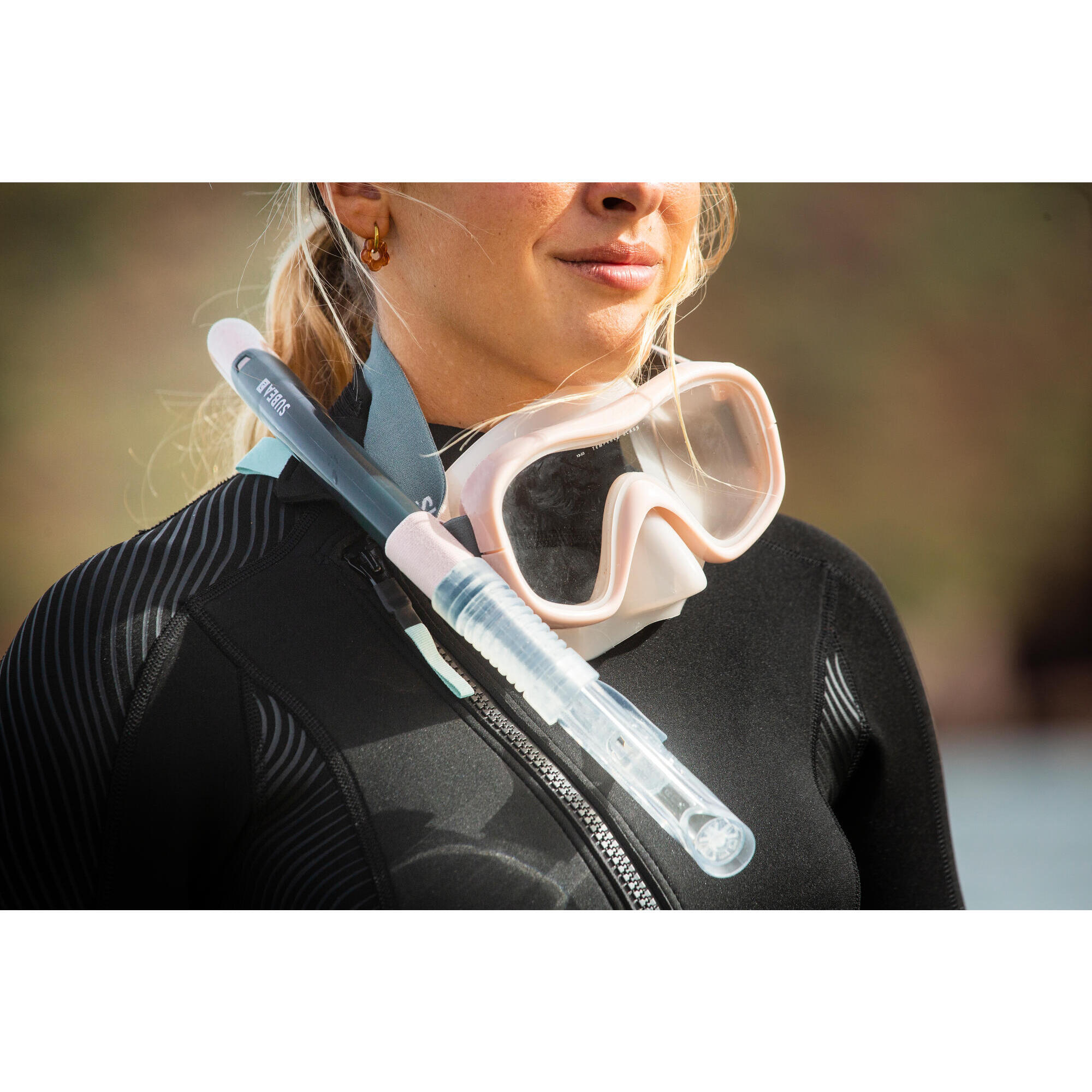 CRESSI Schnorchel Set Maske & Schnorchel - Estrella & Seal Dry Transparent