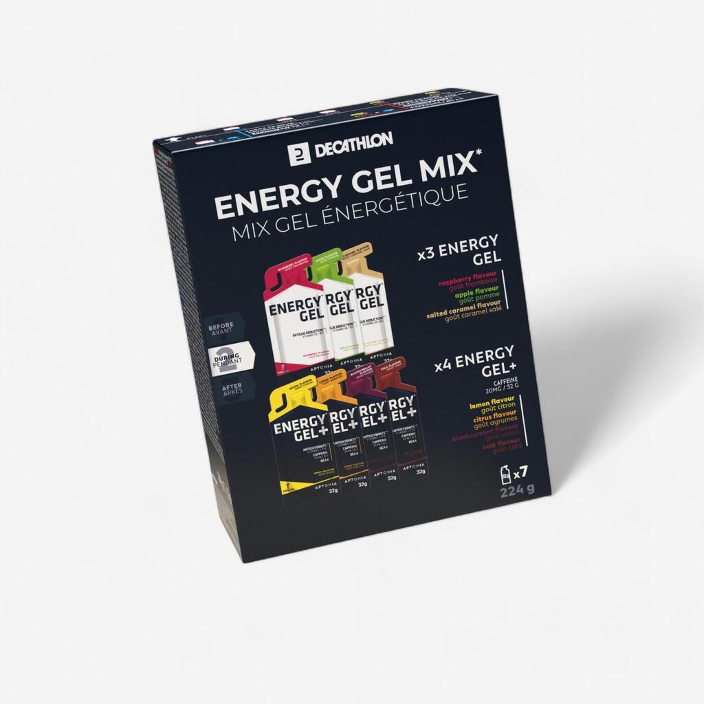 Pack of energy gels 7 x 32g