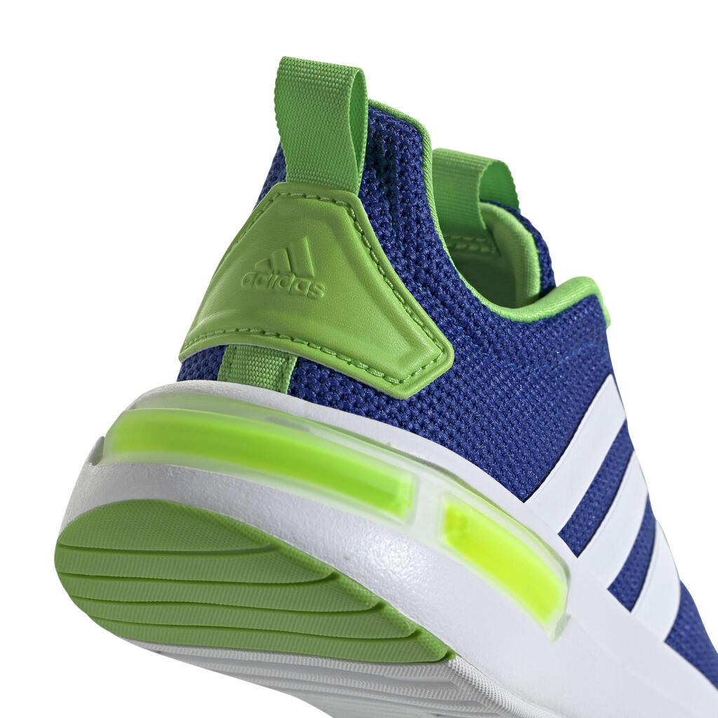 Detské tenisky Adidas racer na šnúrky od 35 do 39 modré