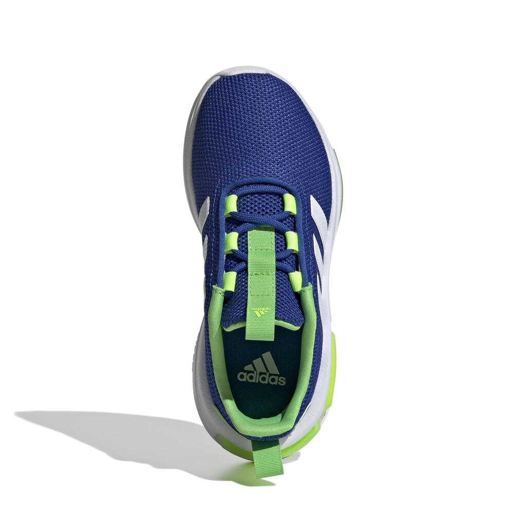 Detské tenisky Adidas racer na šnúrky od 35 do 39 modré