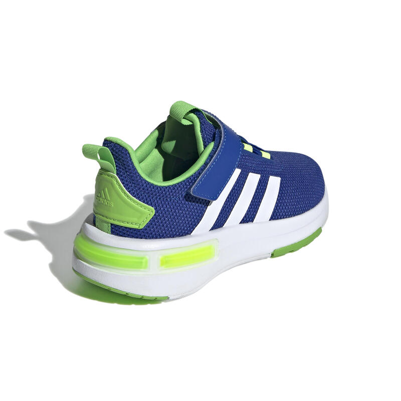 CALÇADO RACER TR23 ADIDAS CRIANÇA AZUL BRANCO AMARELO