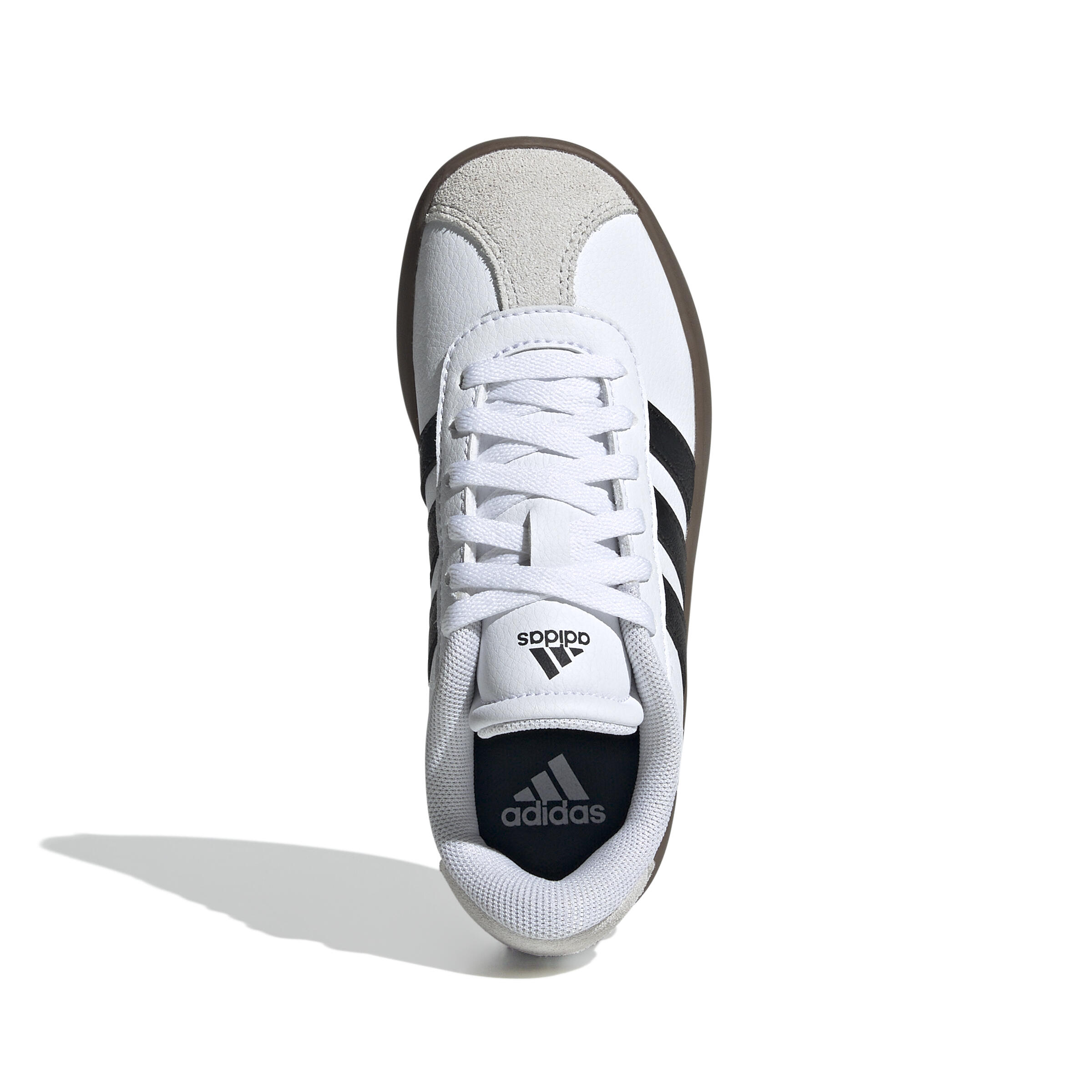 VL COURT SHOES ADIDAS CHILDREN WHITE BLACK GREY