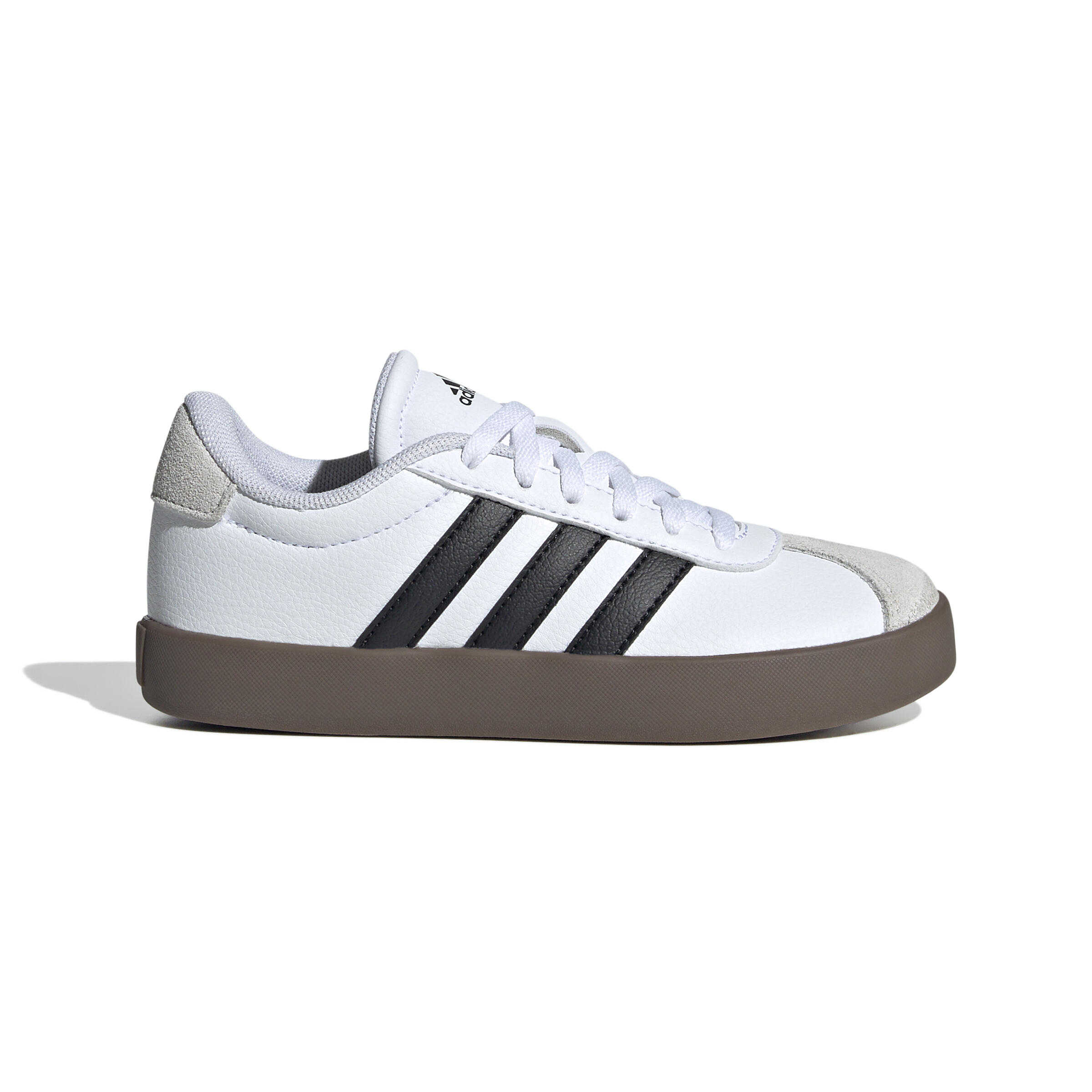 VL COURT SHOES ADIDAS CHILDREN WHITE BLACK GREY