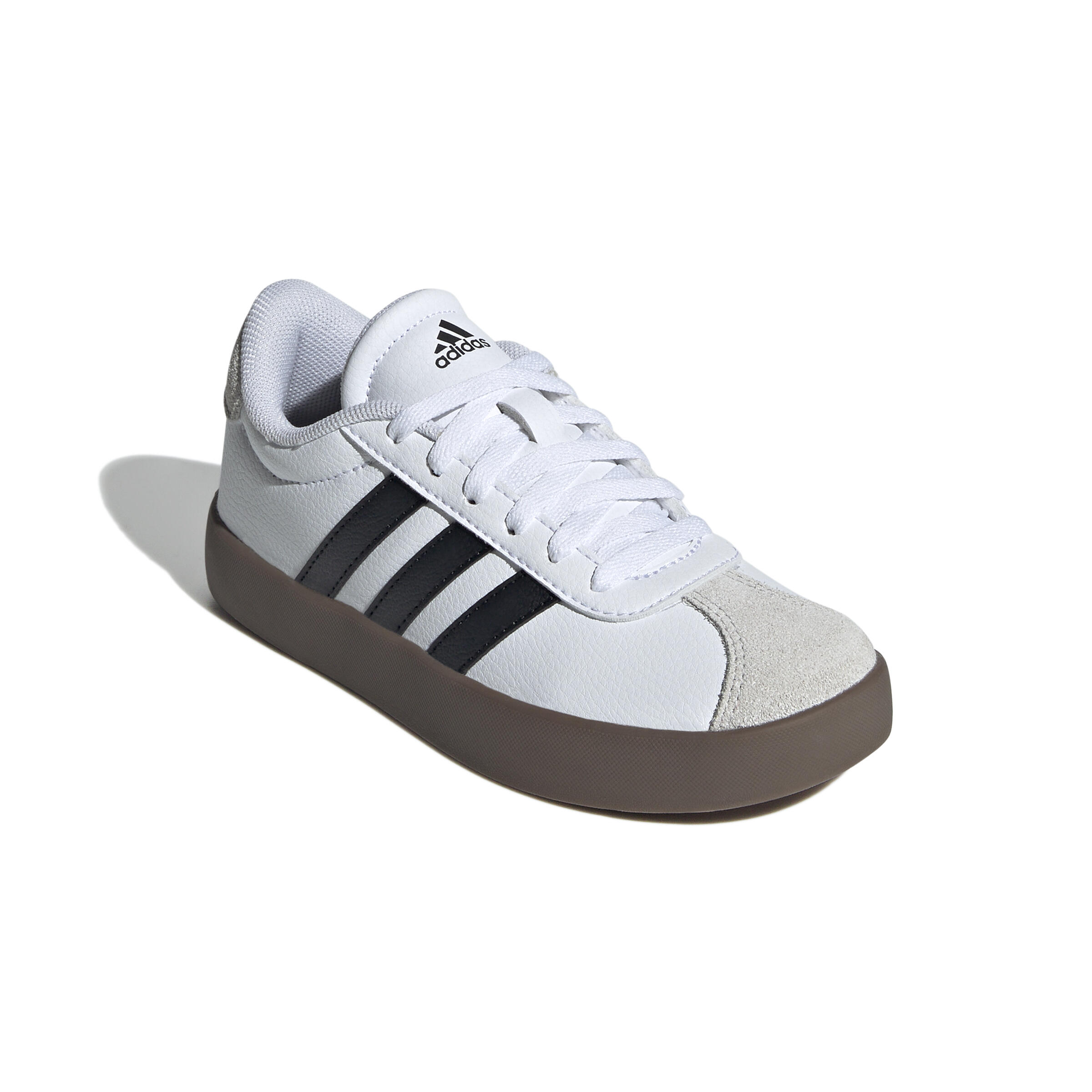 ADIDAS Sportschuhe Kinder - VL Court weiss/schwarz/grau  5/8