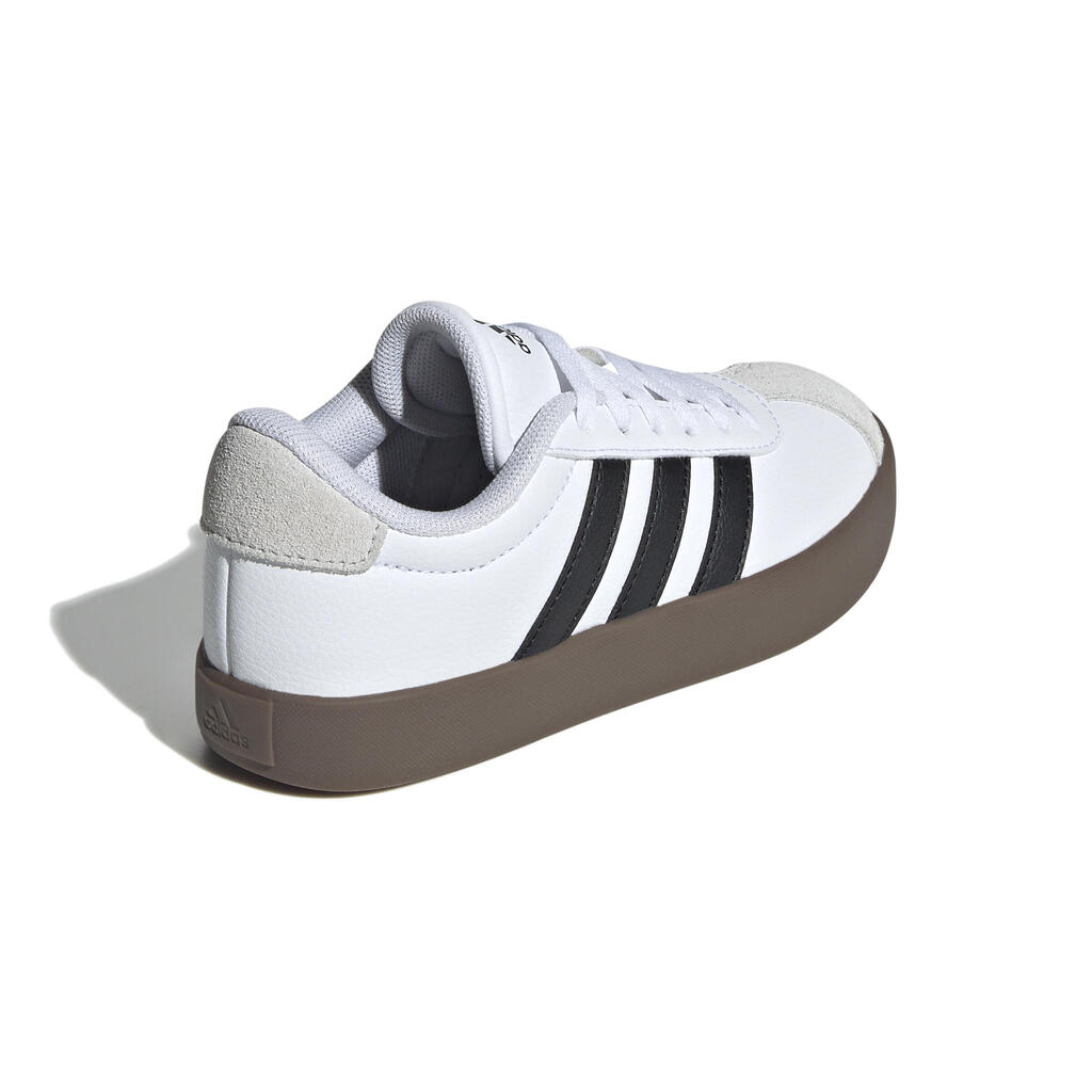 ADIDAS Sportschuhe Kinder - VL Court weiss/schwarz/grau 