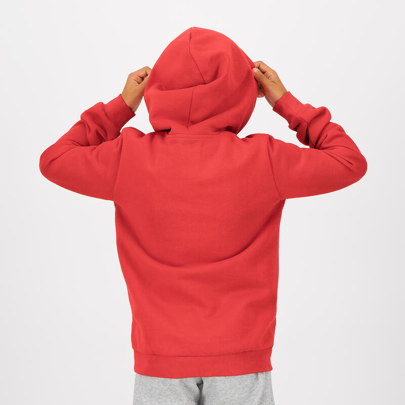 Puma Kapuzenpullover Kinder - bedruckt rot 