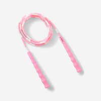 Corde à sauter perles rose enfant