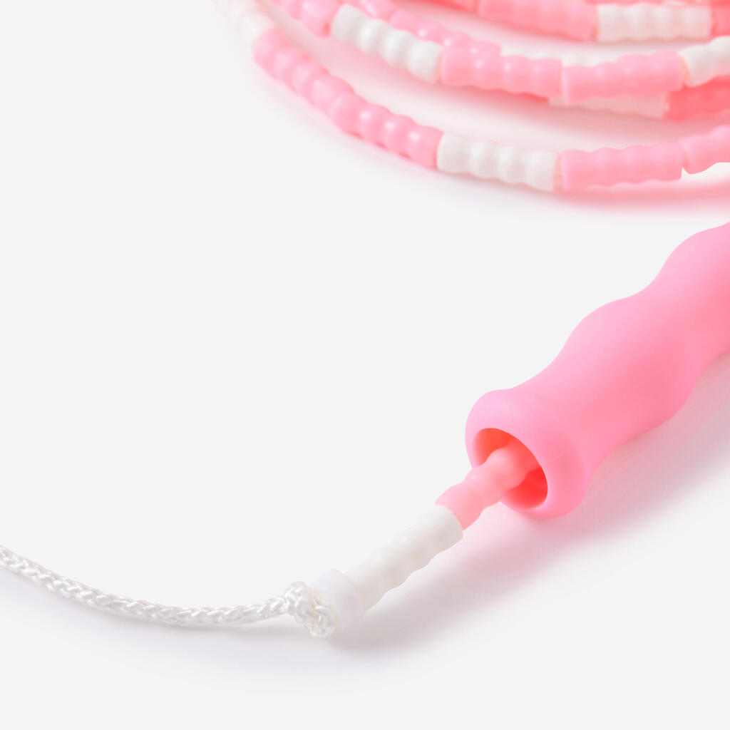 Kids' Beaded Skipping Rope - Pink