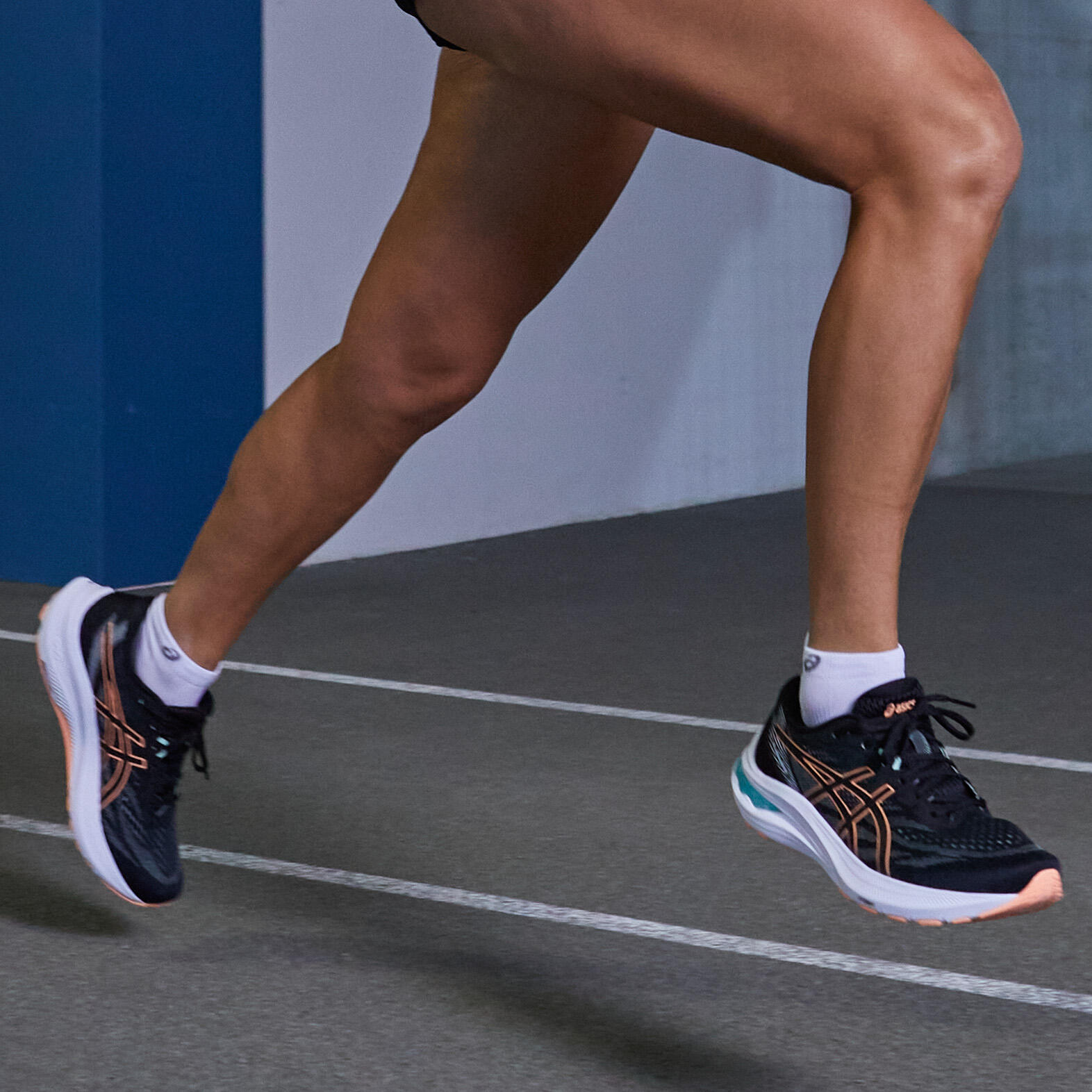 Mulher a correr