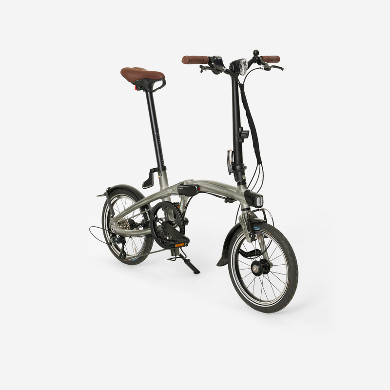 Velo pliant ultra compact fold light 1 seconde aluminium pour les clubs et collectivites Decathlon Pro