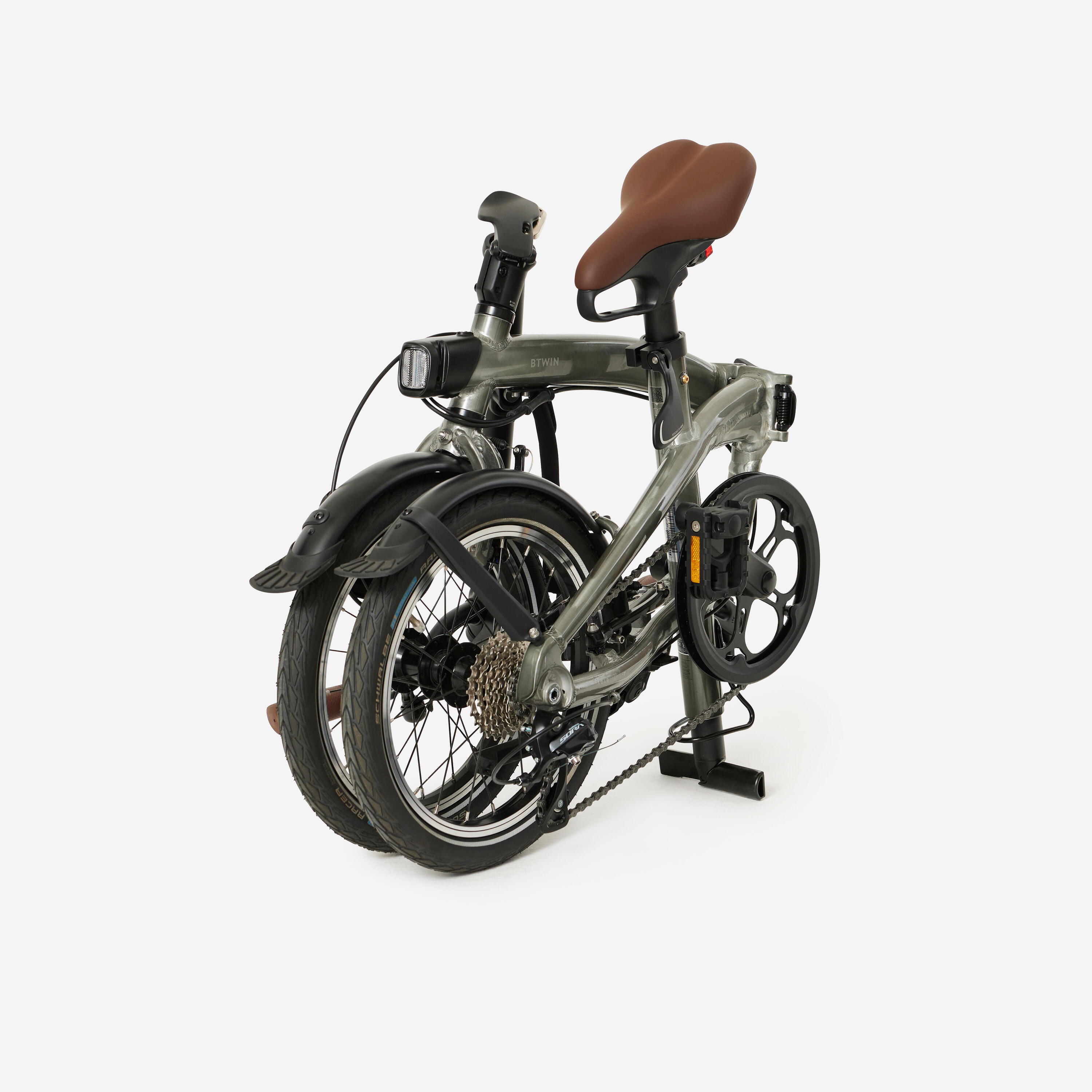Faltrad Klapprad 16 Zoll ultrakompakt Fold Light 1 Second Aluminium 24/48