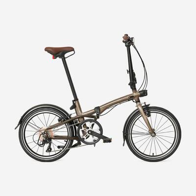 Vouwfiets fold 560 gelakt onbewerkt aluminium