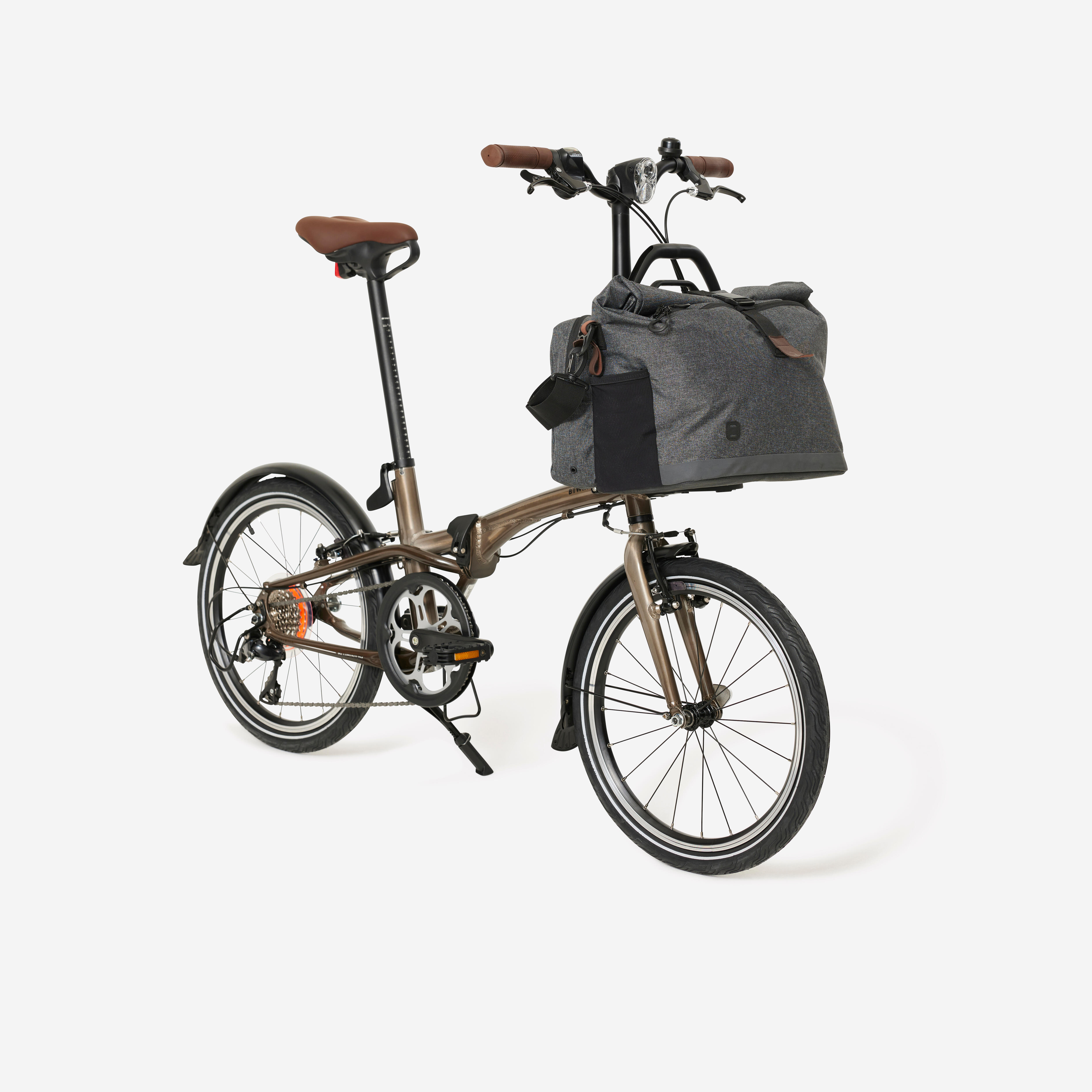 FOLD 560 FOLDING BIKE RAW VARNISHED ALUMINUM