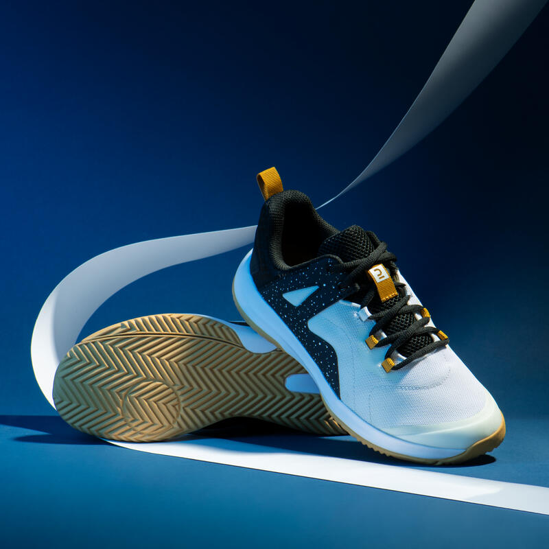 Chaussures de Handball H300 BLANC NOIR