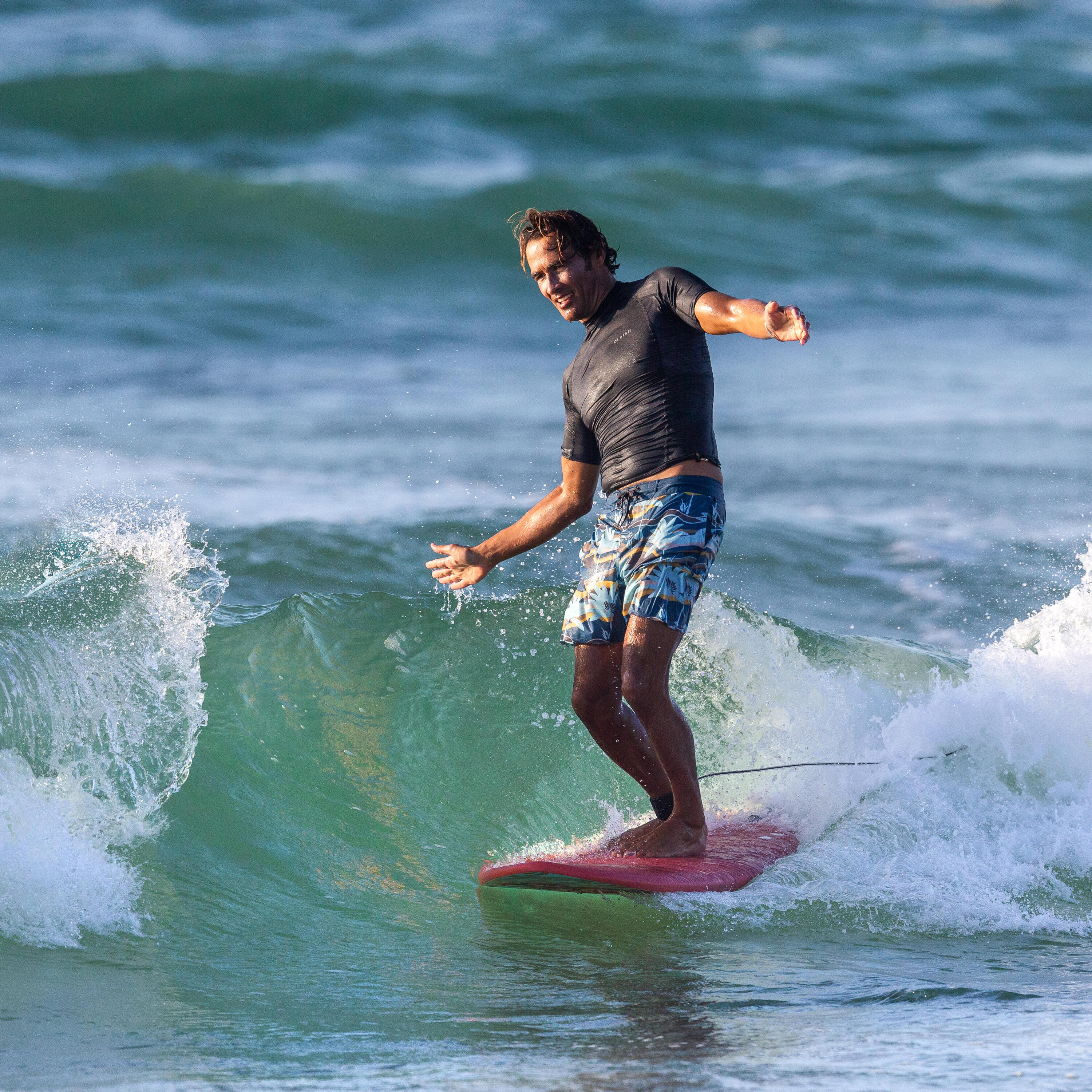 Foam surfboard 7' - 500 orange 2/10