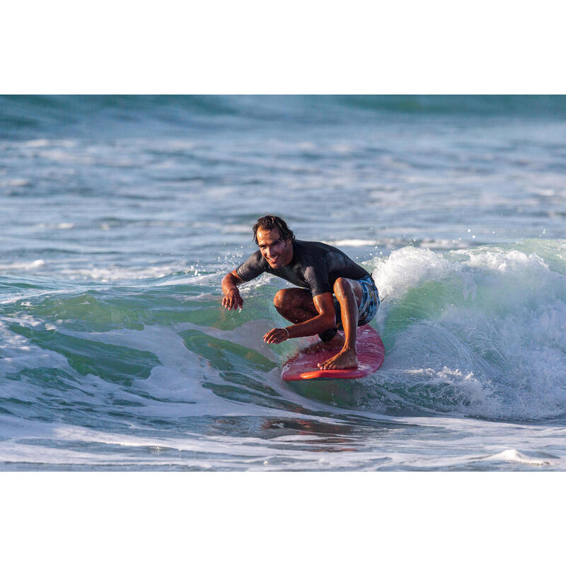 Maglia anti-UV surf uomo 500 BEAST maniche corte 