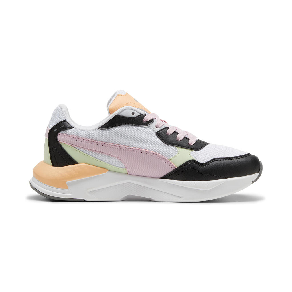 WOMEN'S PUMA XRAY LITE SPEED WALKING TRAINERS - WHITE PINK BLACK