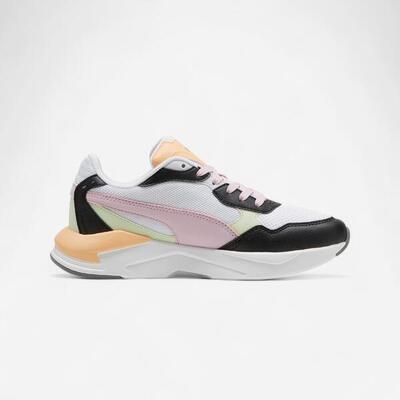 Zapatillas Caminar Puma Xray Lite Speed Mujer Blanco Rosa Negro