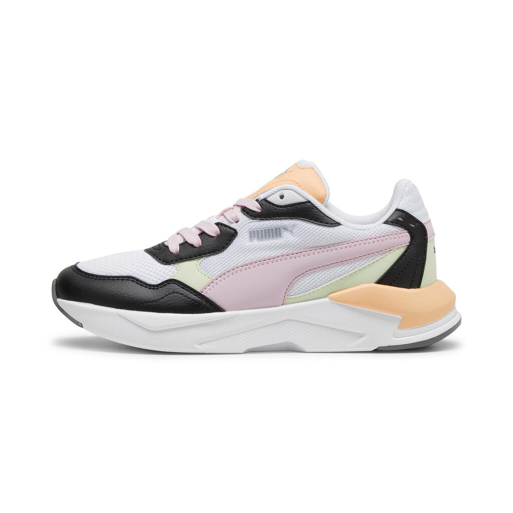 WOMEN'S PUMA XRAY LITE SPEED WALKING TRAINERS - WHITE PINK BLACK