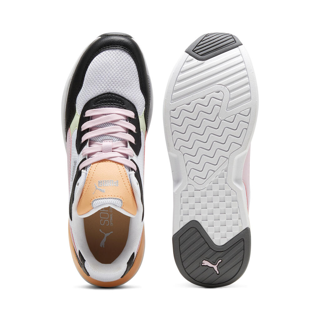 WOMEN'S PUMA XRAY LITE SPEED WALKING TRAINERS - WHITE PINK BLACK