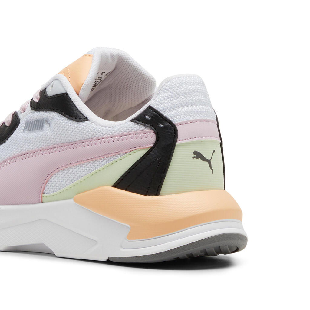 WOMEN'S PUMA XRAY LITE SPEED WALKING TRAINERS - WHITE PINK BLACK