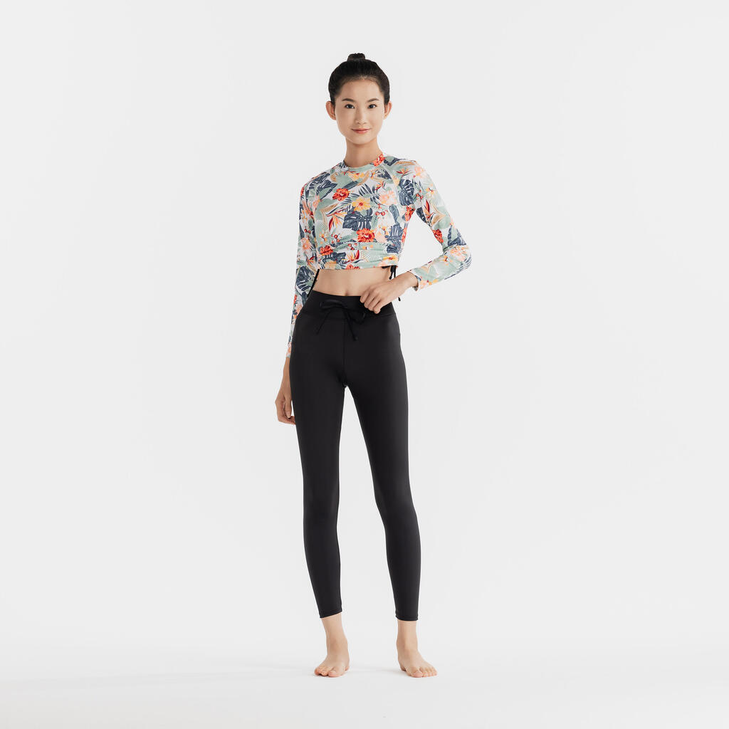Haut de surf femme anti-UV manches longues 100 Sunny Glory