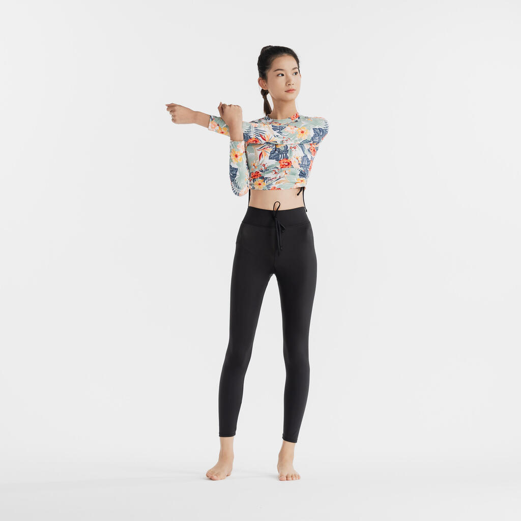 Haut de surf femme anti-UV manches longues 100 Sunny Glory