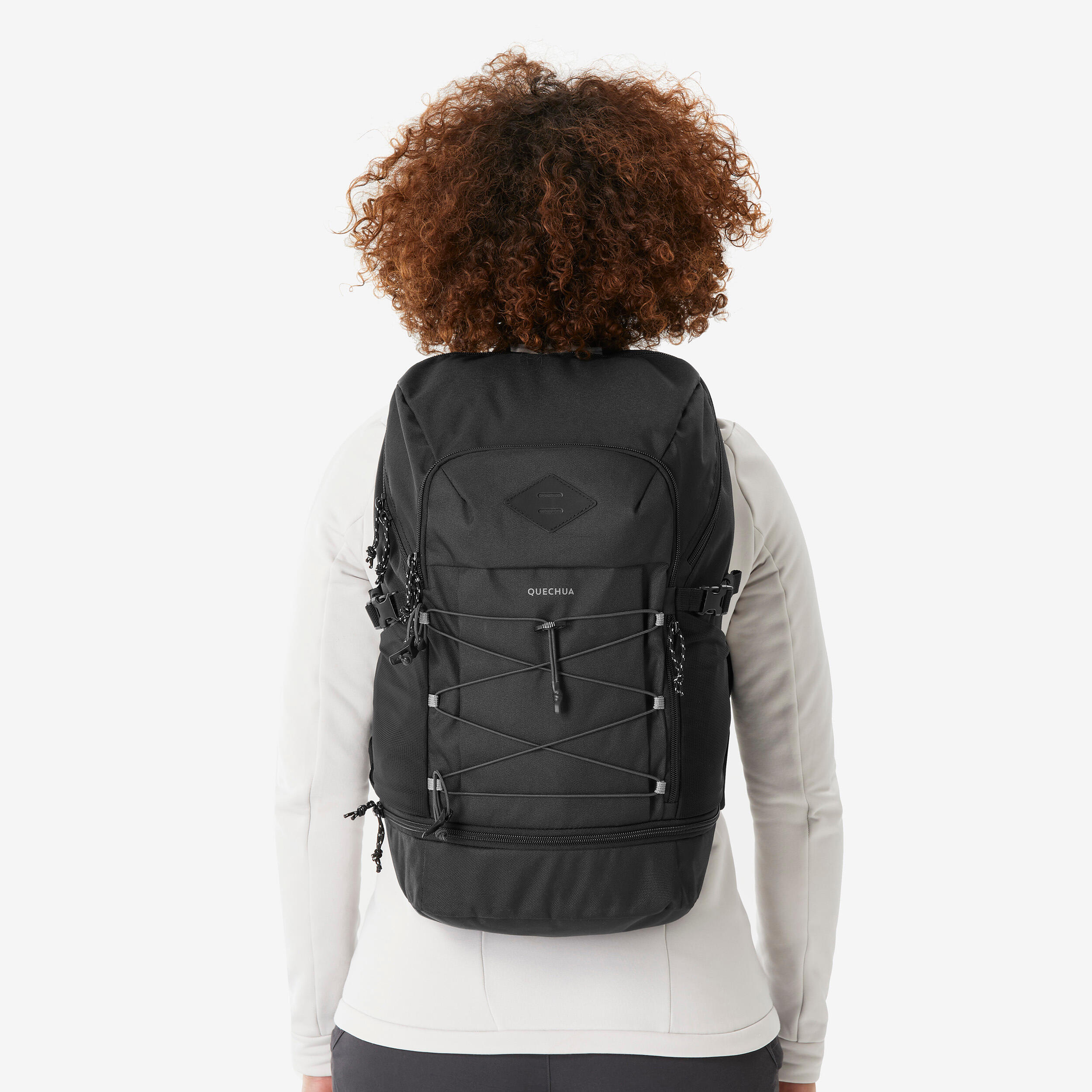 Nature Hiking 30L Backpack NH Arpenaz 500 - Black
