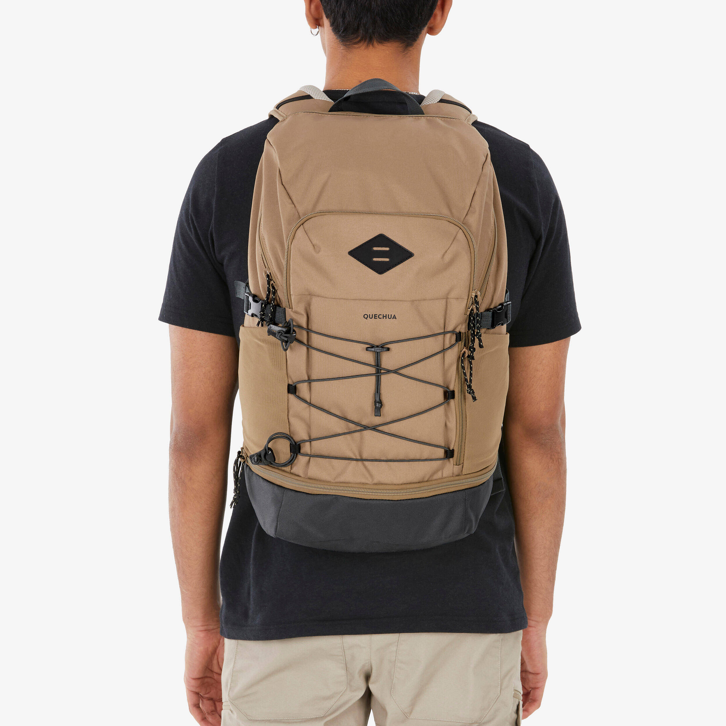Hiking backpack 30 L, Arpenaz 500 - Brown -  3