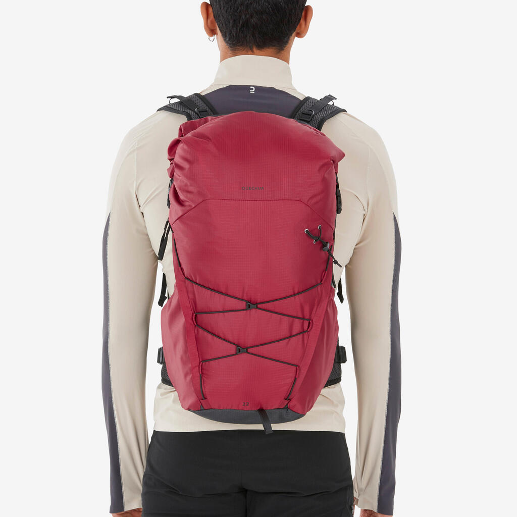 Ruksak za planinarenje 22 l Rolltop MH500 Light