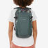 20 L Hiking Backpack - Arpenaz NH100 - Green  - print