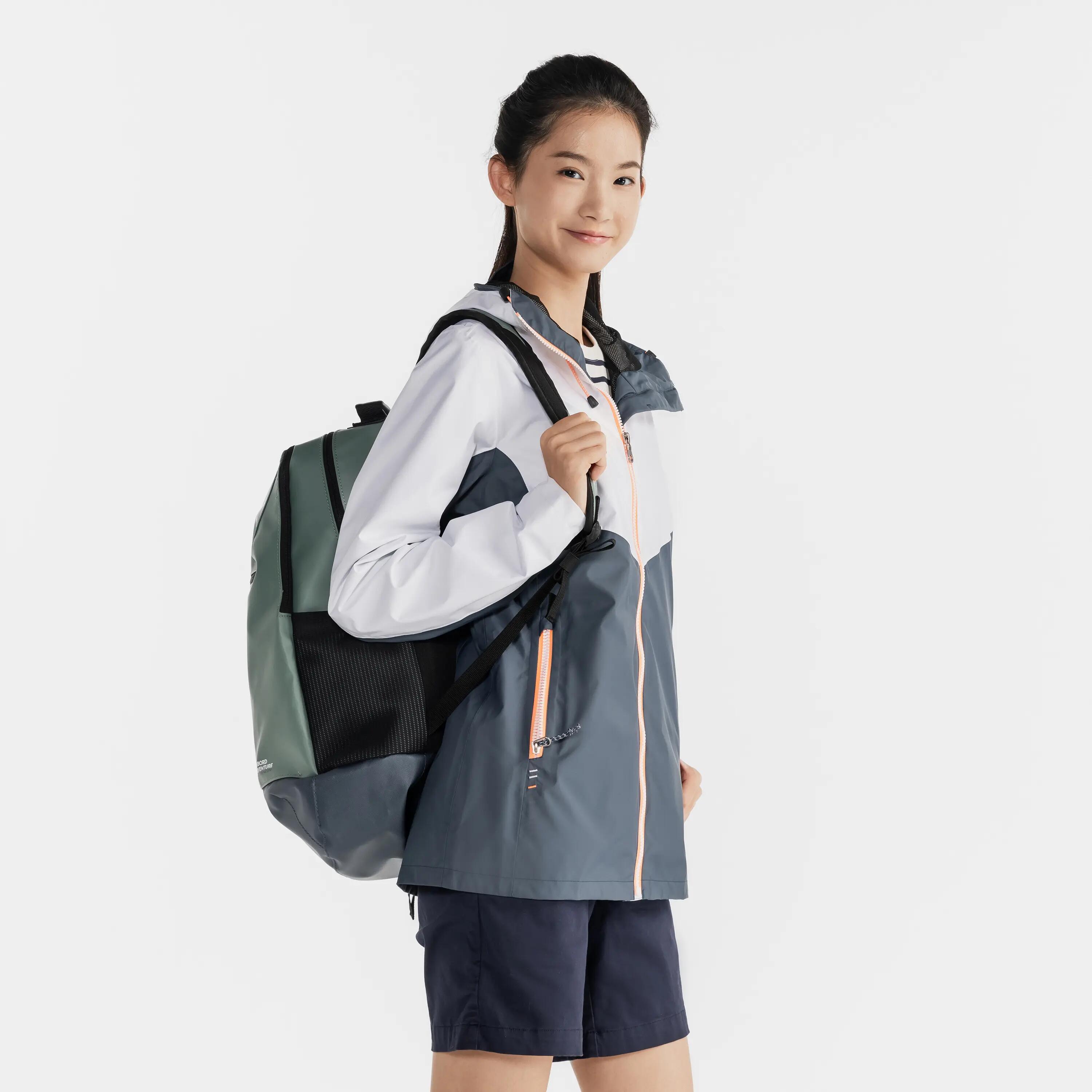 Zaino 25 L idrorepellente verde  12/18