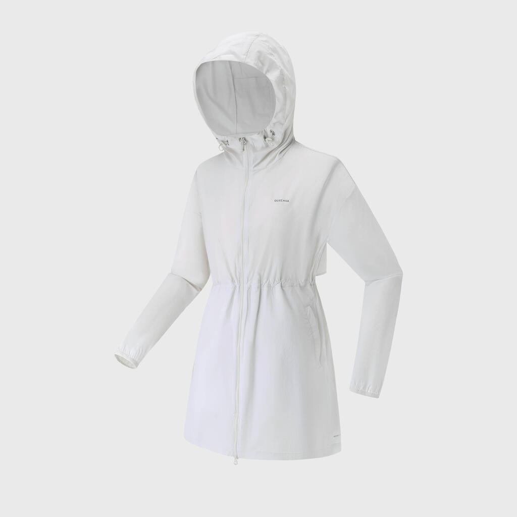 VESTE LONGUE ANTI-UV HELIUM 550 FEMME - GRISE