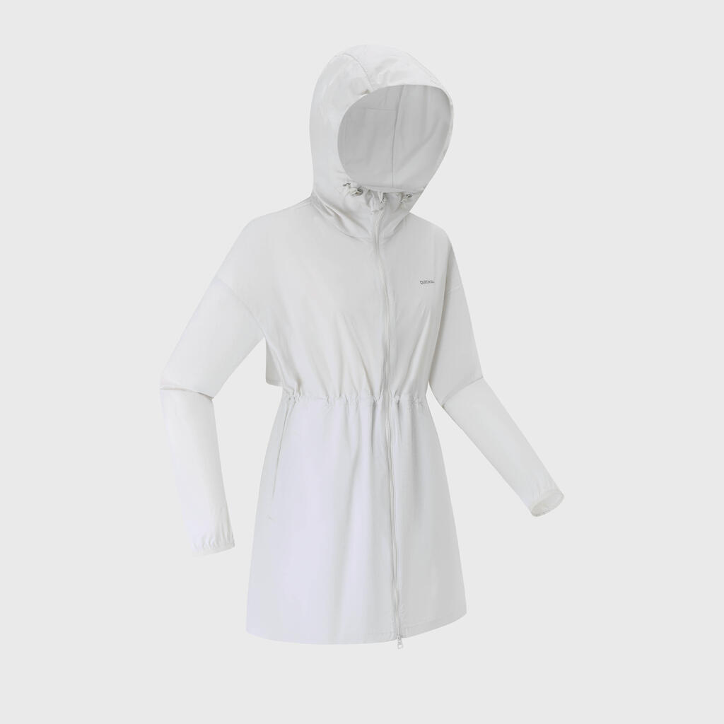 VESTE LONGUE ANTI-UV HELIUM 550 FEMME - GRISE