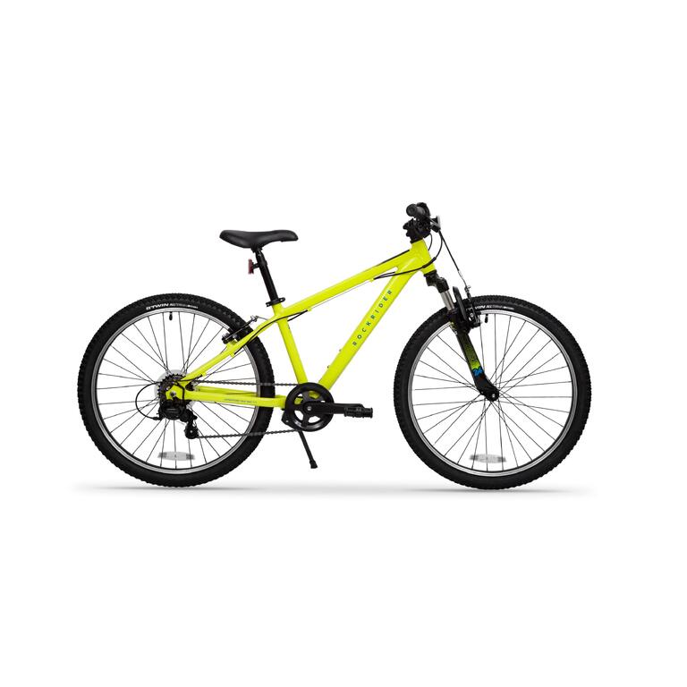 Kids Bike MTB 24” EXPL 500 YELLOW 9 - 12 YEARS