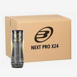 Carton 24 tubes de 3 balles de padel pressurisées- Bullpadel D Next