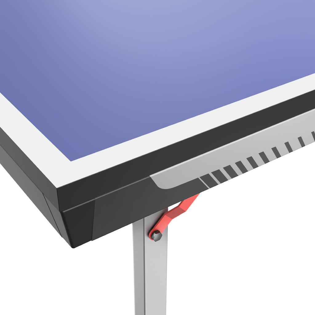 Compact τραπέζι Table Tennis με καινοτόμο φιλέ TTT 130.2 - Μπλε