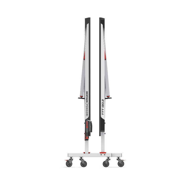 Masă de tenis de masă de interior compactă cu filet inovator, TTT 130.2 Albastru